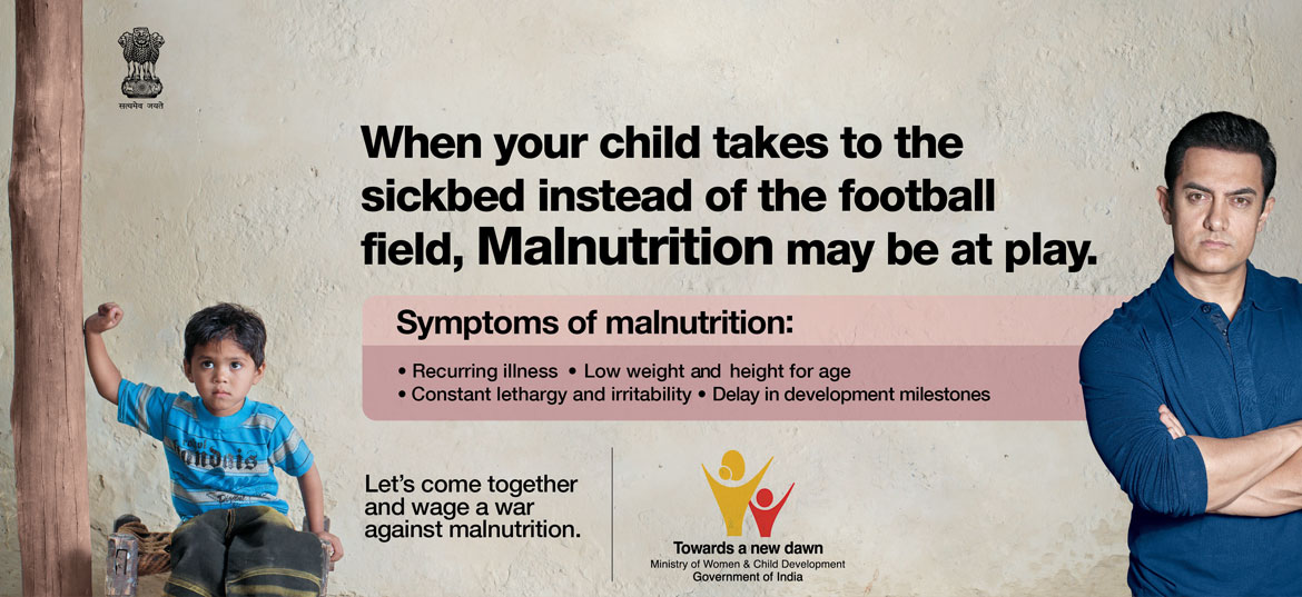 When your child takes to the sickbed instead of the football field, Malnutrition may be at play.